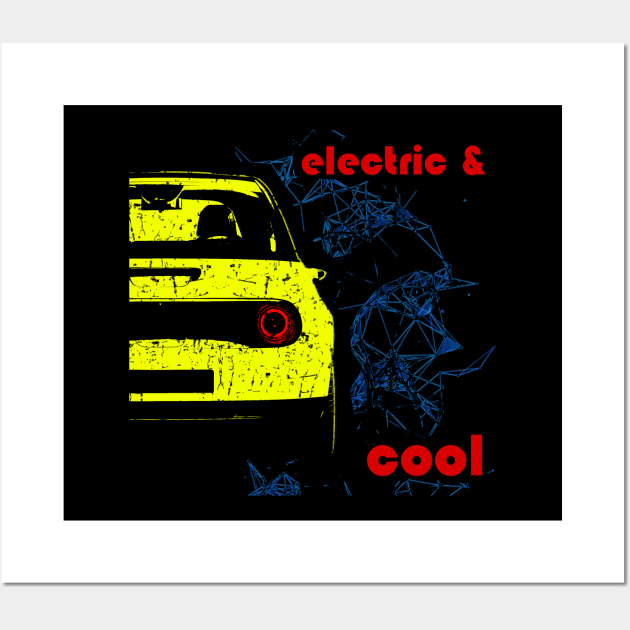 Cool electric car Wall Art by WOS